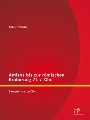 cover image of Amisos bis zur römischen Eroberung 71 v. Chr.